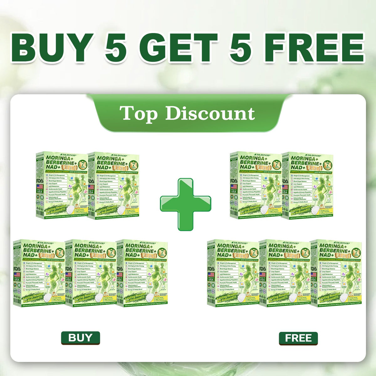 🎁 Only 5 boxes of DR.HONOR® left in stock! Save an extra 80% today – start your daily wellness routine before this limited-time offer ends! ✅